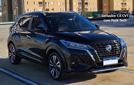 NISSAN KICKS 1.6 16V FLEXSTART EXCLUSIVE XTRONIC NISSAN KICKS 1.6 16V FLEXSTART EXCLUSIVE XTRONIC